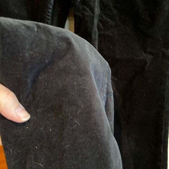 Current Elliott The Side Street Velvet Flare Jean - Picture 12 of 13